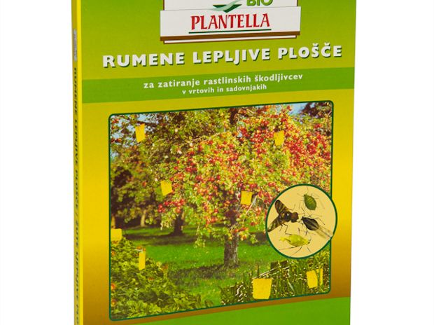 Bio Plantella rumene leljive plošče