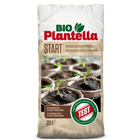 Prirodna specijalna zemlja za sadnice Bio Plantella Start