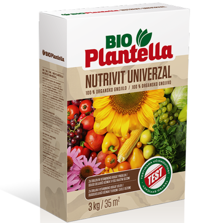 Bio Plantella Nutrivit, organsko gnojilo višje vrednosti